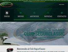 Tablet Screenshot of clubsegurclassic.com